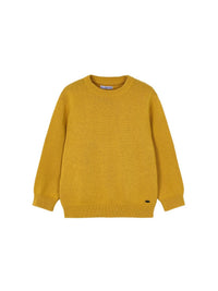 Jersey c/gola redonda básico Mostarda (Amarelo Ocre)  para Menino - Mayoral