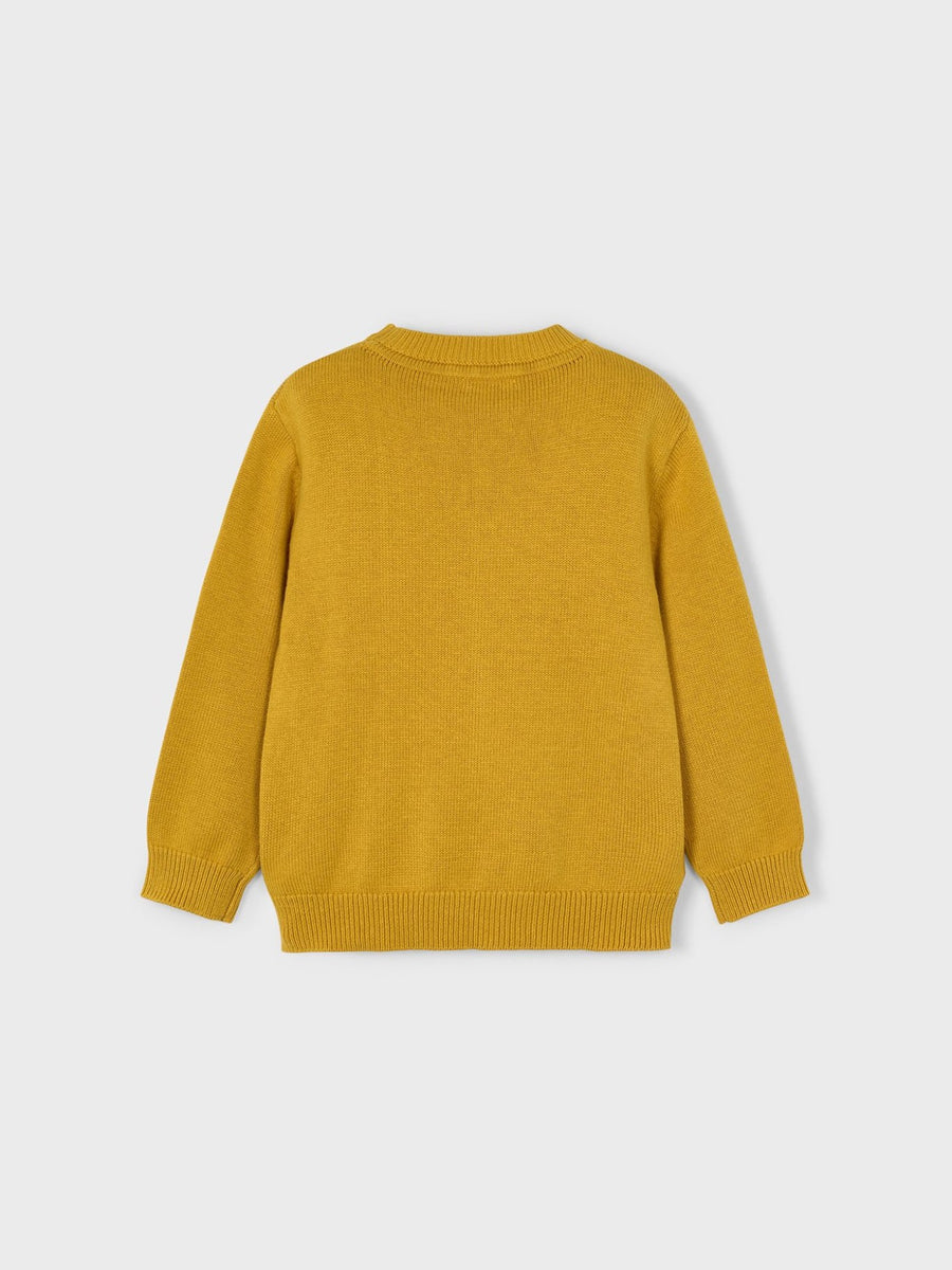 Jersey c/gola redonda básico Mostarda (Amarelo Ocre)  para Menino - Mayoral