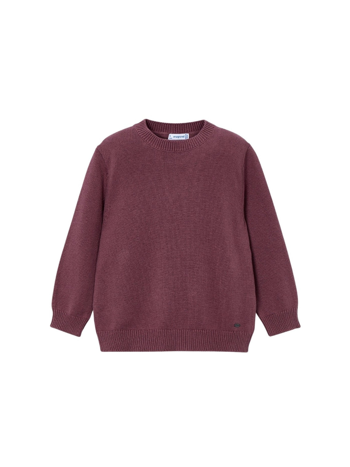 Jersey c/gola redonda básico Ameixa (Vermelho Escuro)  para Menino - Mayoral