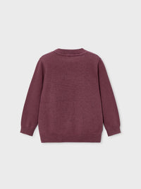 Jersey c/gola redonda básico Ameixa (Vermelho Escuro)  para Menino - Mayoral