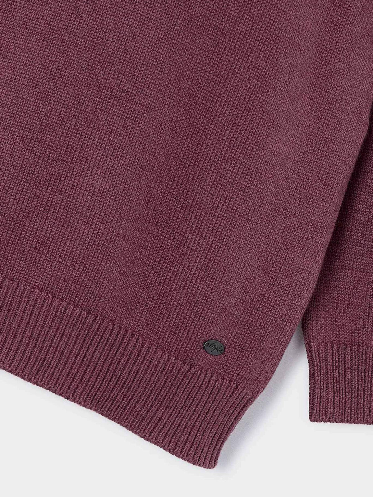 Jersey c/gola redonda básico Ameixa (Vermelho Escuro)  para Menino - Mayoral