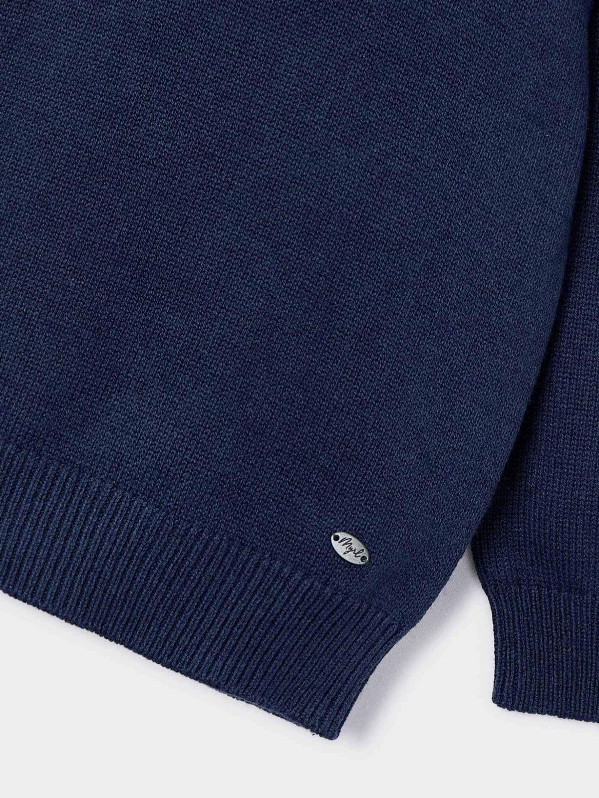 Jersey c/gola redonda básico Azul (Azul)  para Menino - Mayoral