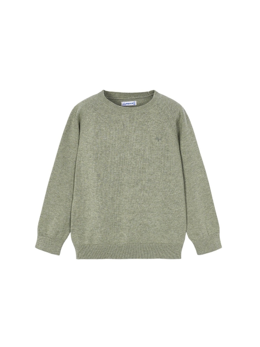Jersey algodão básico Pistacho v (Verde seco)  para Menino - Mayoral