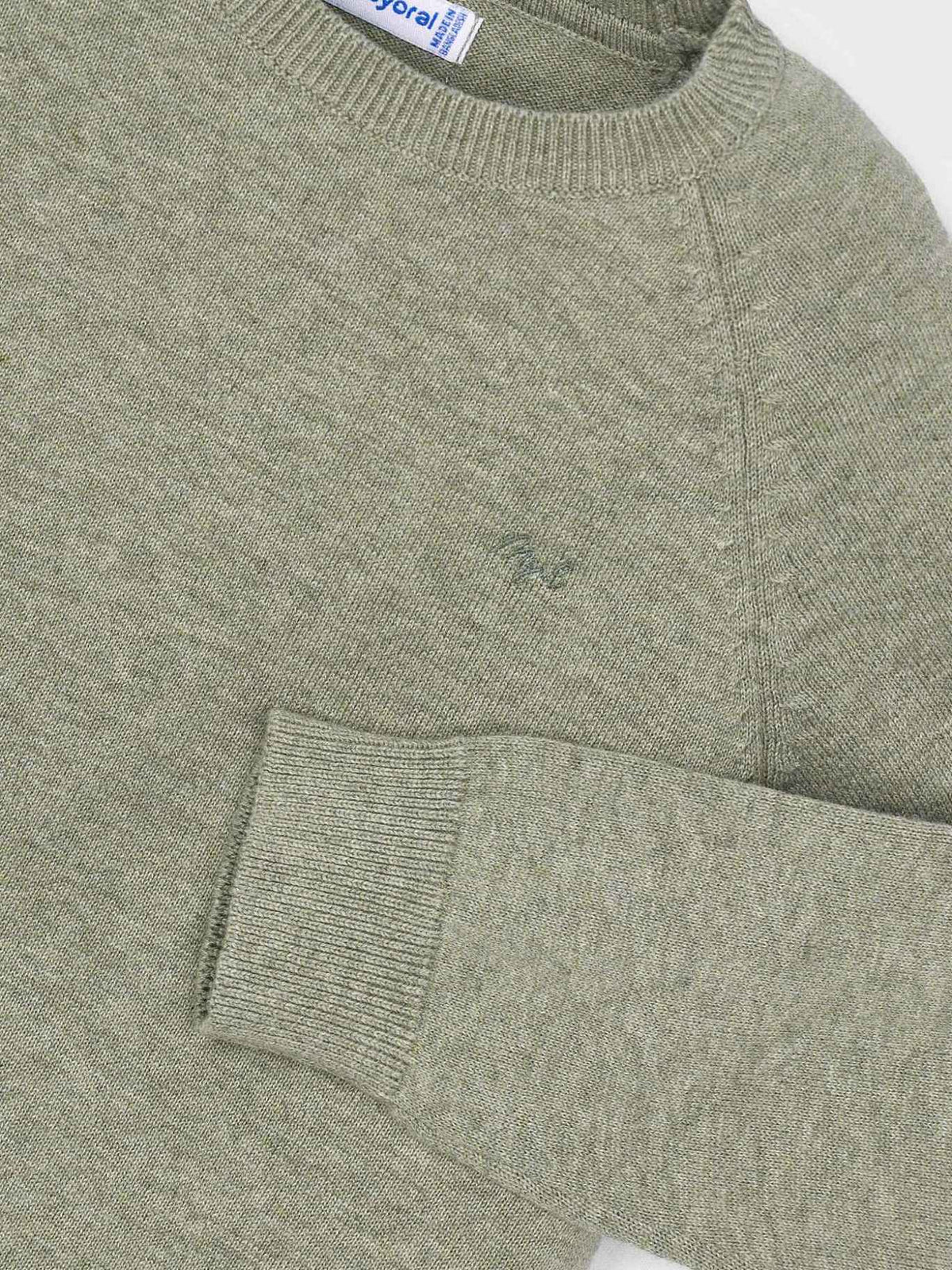 Jersey algodão básico Pistacho v (Verde seco)  para Menino - Mayoral