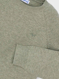 Jersey algodão básico Pistacho v (Verde seco)  para Menino - Mayoral