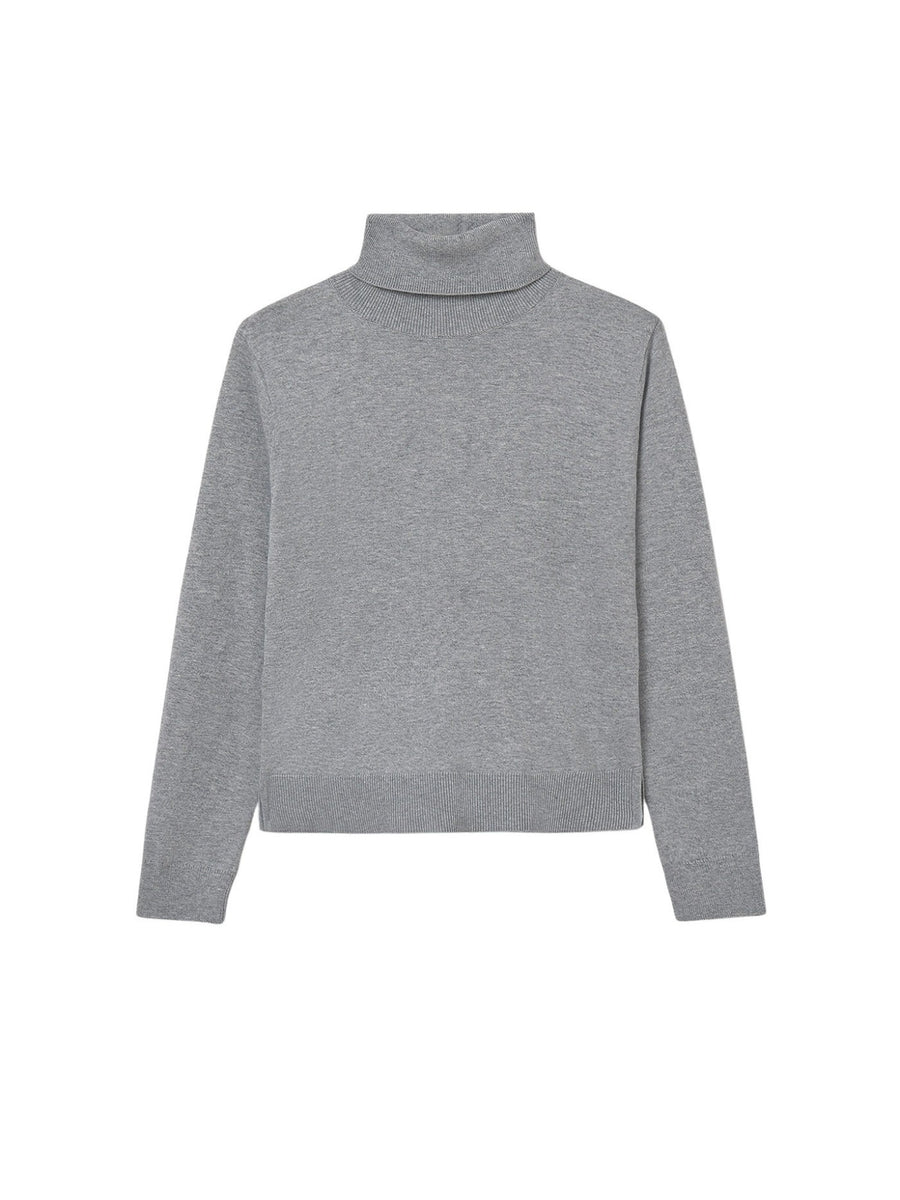 Camisola tricot básica Prata vig (Cinza Claro)  para Menina - Mayoral