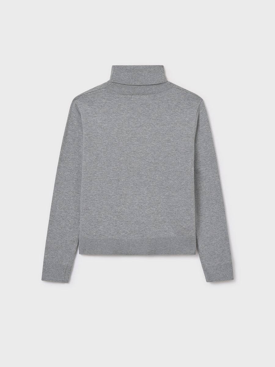 Camisola tricot básica Prata vig (Cinza Claro)  para Menina - Mayoral