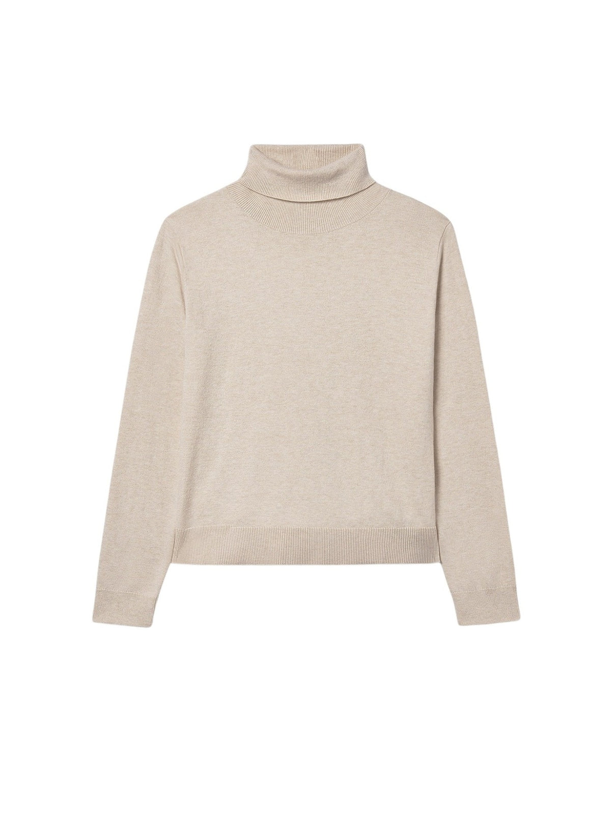 Camisola tricot básica Sésamo vig (Bege)  para Menina - Mayoral