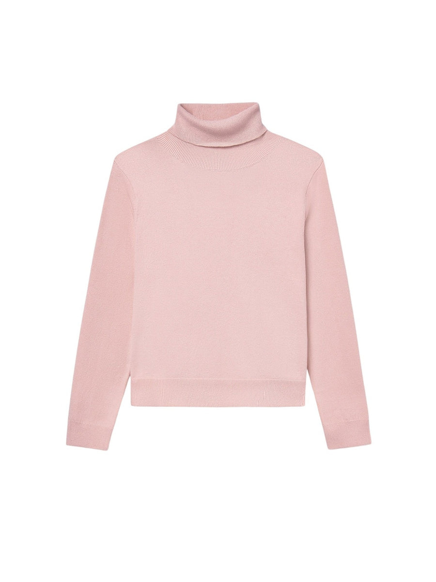 Camisola tricot básica Nude (Rosa)  para Menina - Mayoral