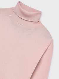 Camisola tricot básica Nude (Rosa)  para Menina - Mayoral