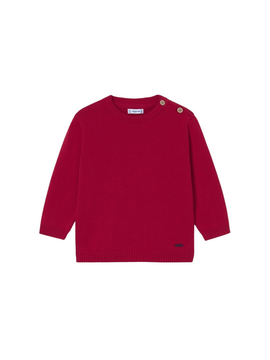 Jersey c/gola redonda básico Vermelho (Vermelho)  para Bebé Menino - Mayoral