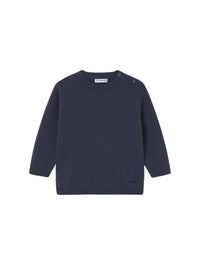 Jersey c/gola redonda básico Azul escur (Marinho)  para Bebé Menino - Mayoral