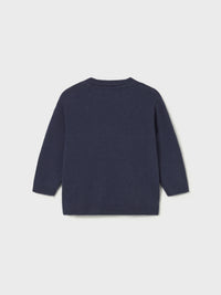 Jersey c/gola redonda básico Azul escur (Marinho)  para Bebé Menino - Mayoral