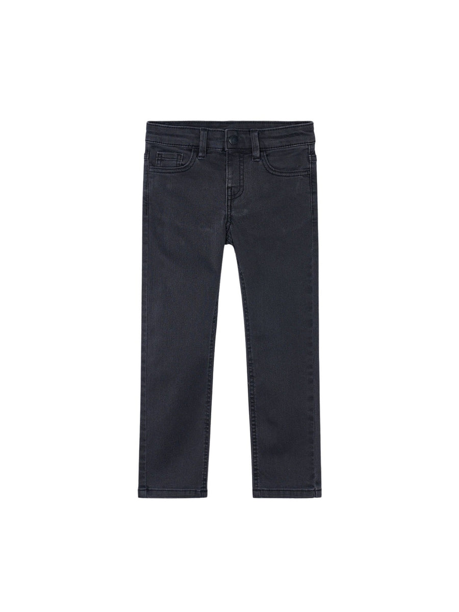 Calça ganga slim fit básico Preto (Preto)  para Menino - Mayoral