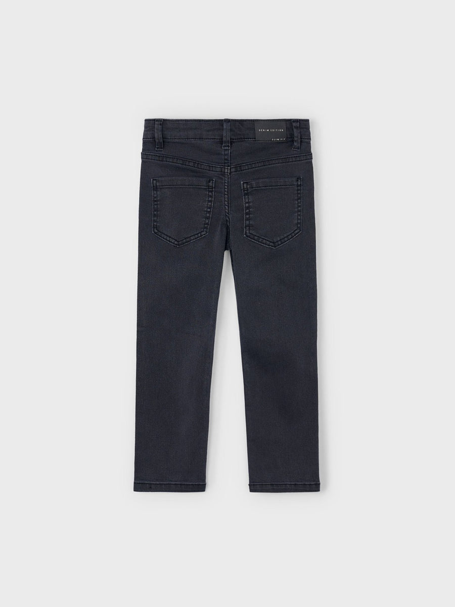 Calça ganga slim fit básico Preto (Preto)  para Menino - Mayoral