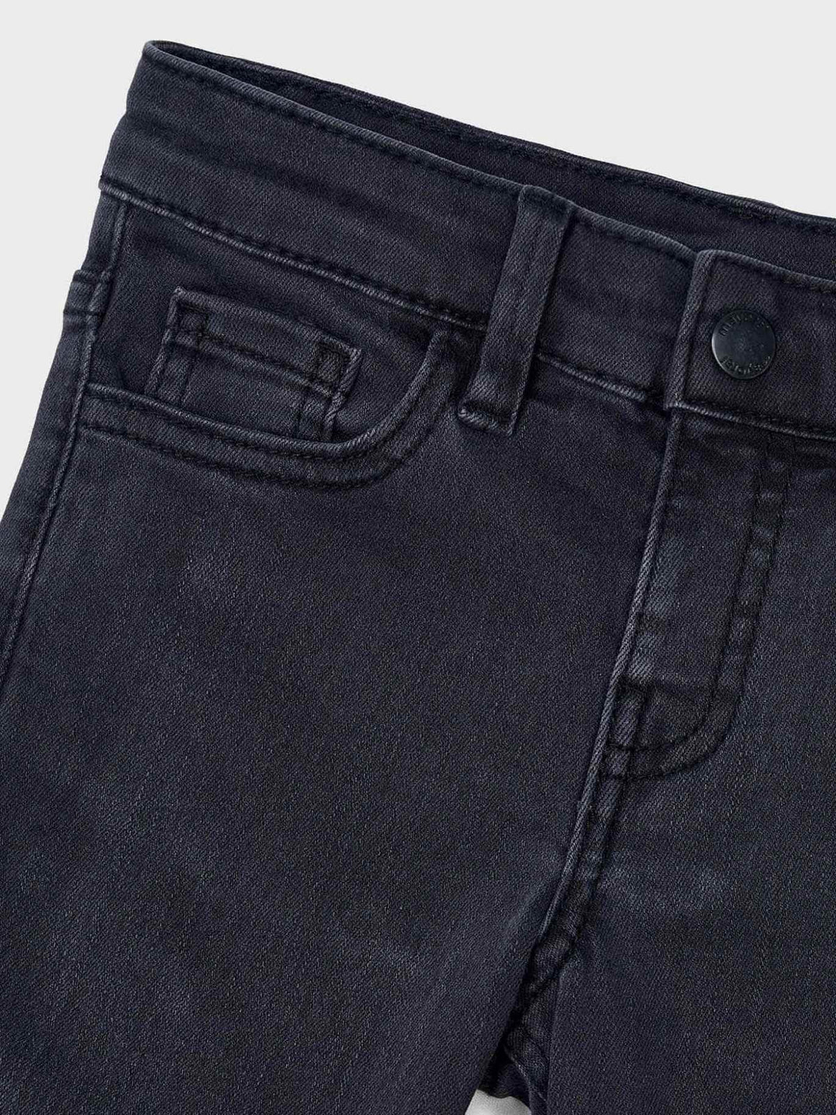 Calça ganga slim fit básico Preto (Preto)  para Menino - Mayoral