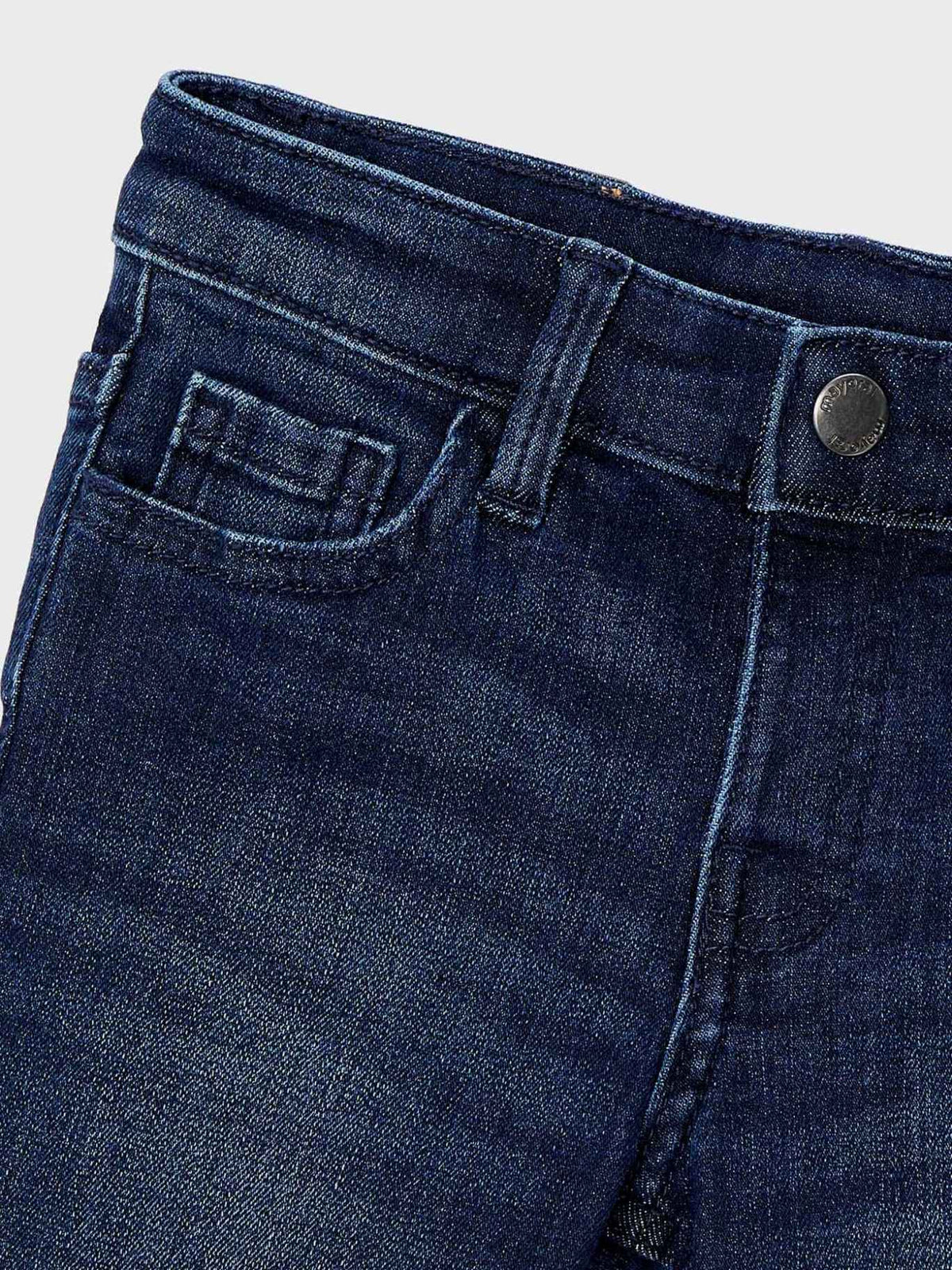 Calça ganga slim fit básico Escuro (Marinho)  para Menino - Mayoral