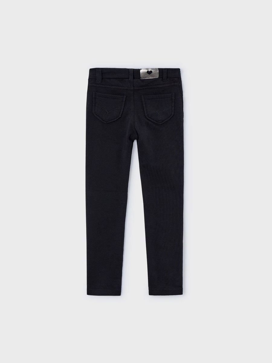Calça felpa básica Preto (Preto)  para Menina - Mayoral