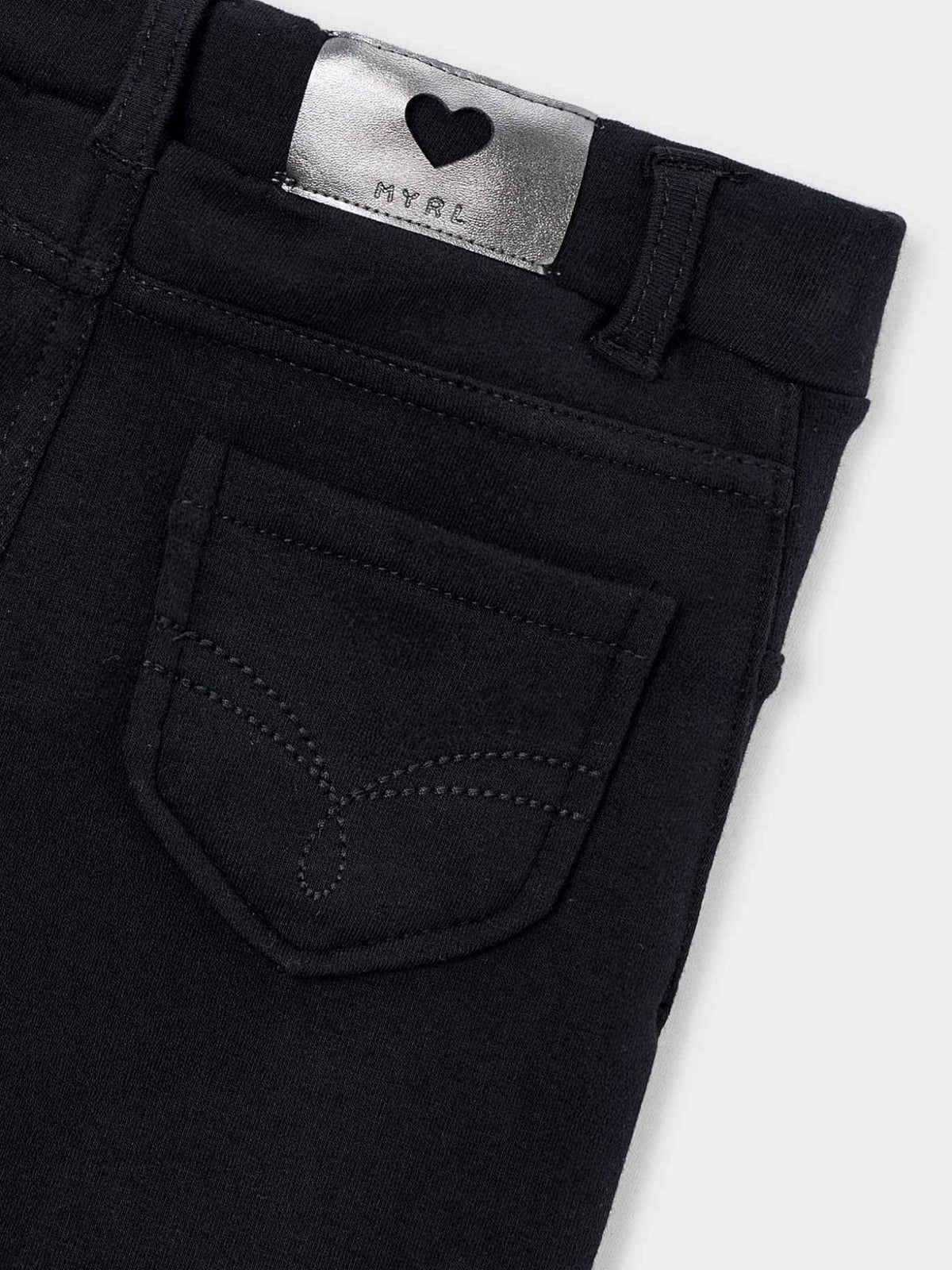 Calça felpa básica Preto (Preto)  para Menina - Mayoral