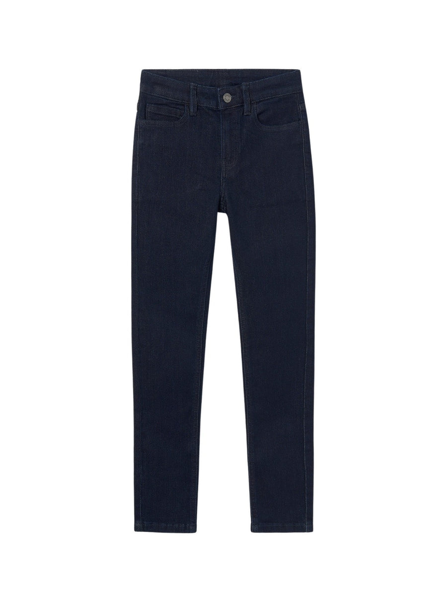 Calça ganga slim fit básico Dark indig (Marinho)  para Menino - Mayoral