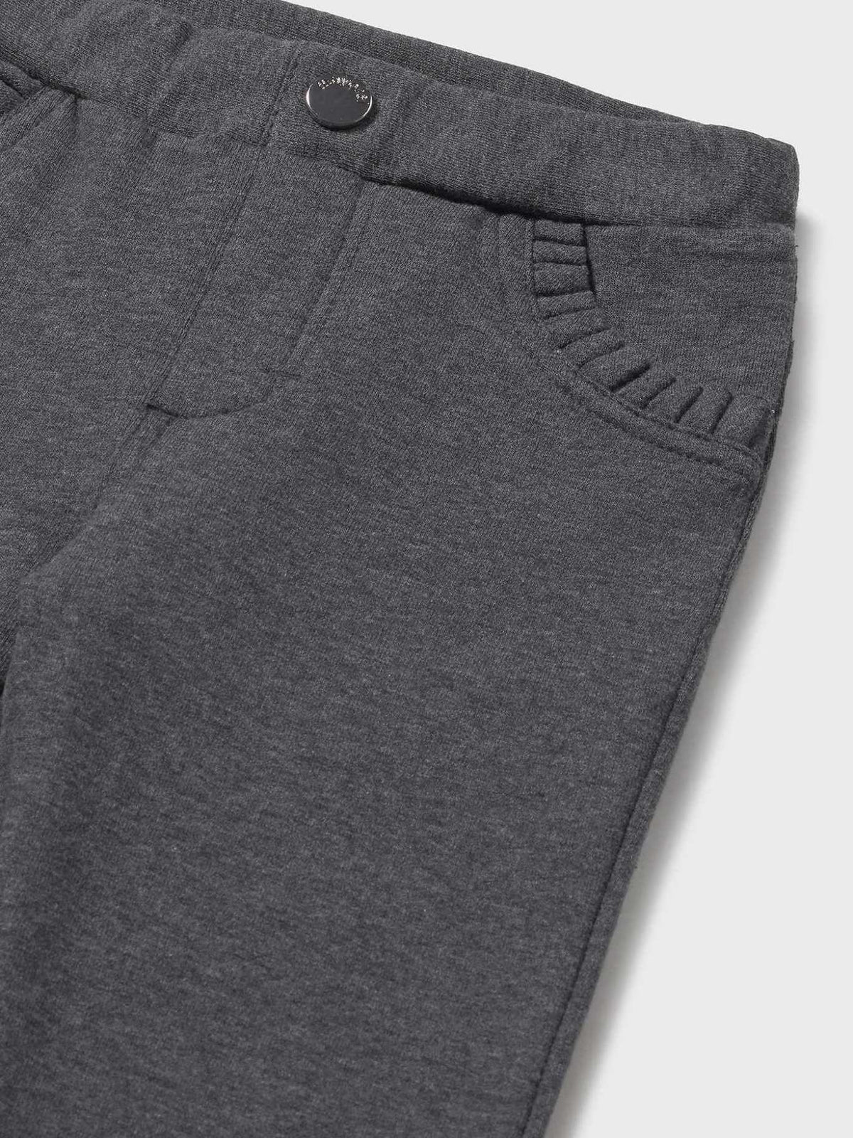 Calça felpa básica Chumbo vig (Cinza Escuro)  para Bebé Menina - Mayoral