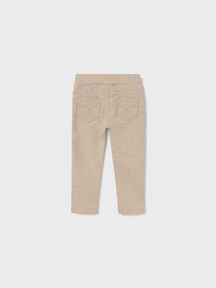 Calça felpa básica Toffe vig (Castanho)  para Bebé Menina - Mayoral