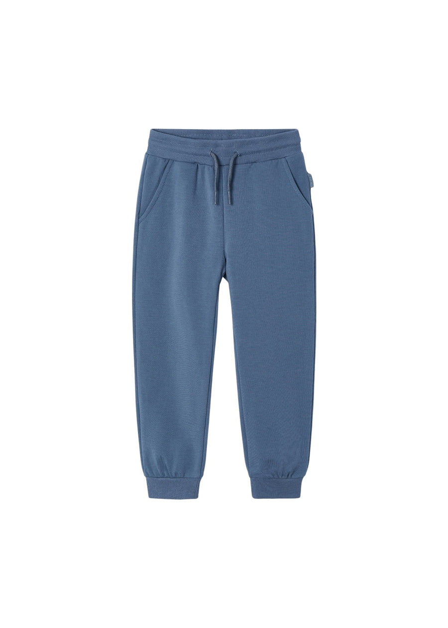 Calça felpa básica punhos  (Azul)  para Menino - Mayoral