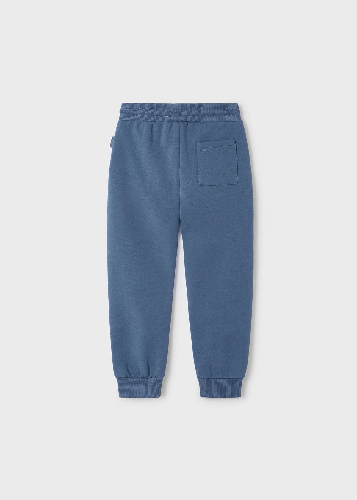 Calça felpa básica punhos  (Azul)  para Menino - Mayoral