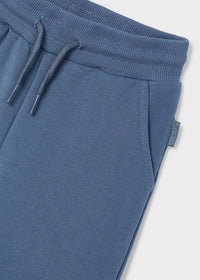 Calça felpa básica punhos  (Azul)  para Menino - Mayoral