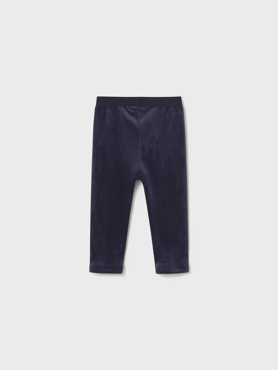 Leggings aveludadas básicas Marinho (Marinho)  para Bebé Menina - Mayoral