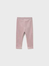 Leggings aveludadas básicas Quartzo (Rosa)  para Bebé Menina - Mayoral