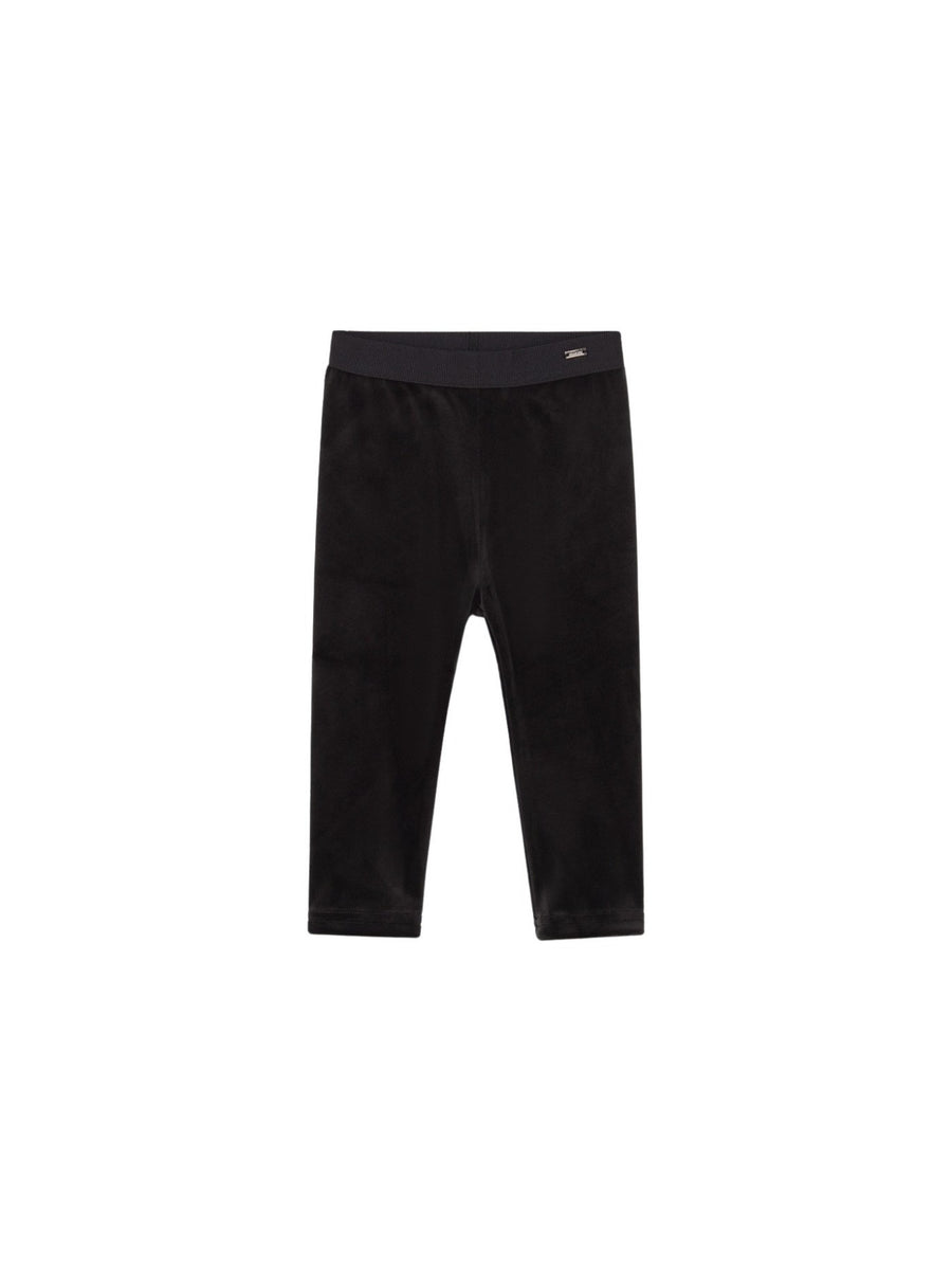 Leggings aveludadas básicas Preto (Preto)  para Bebé Menina - Mayoral