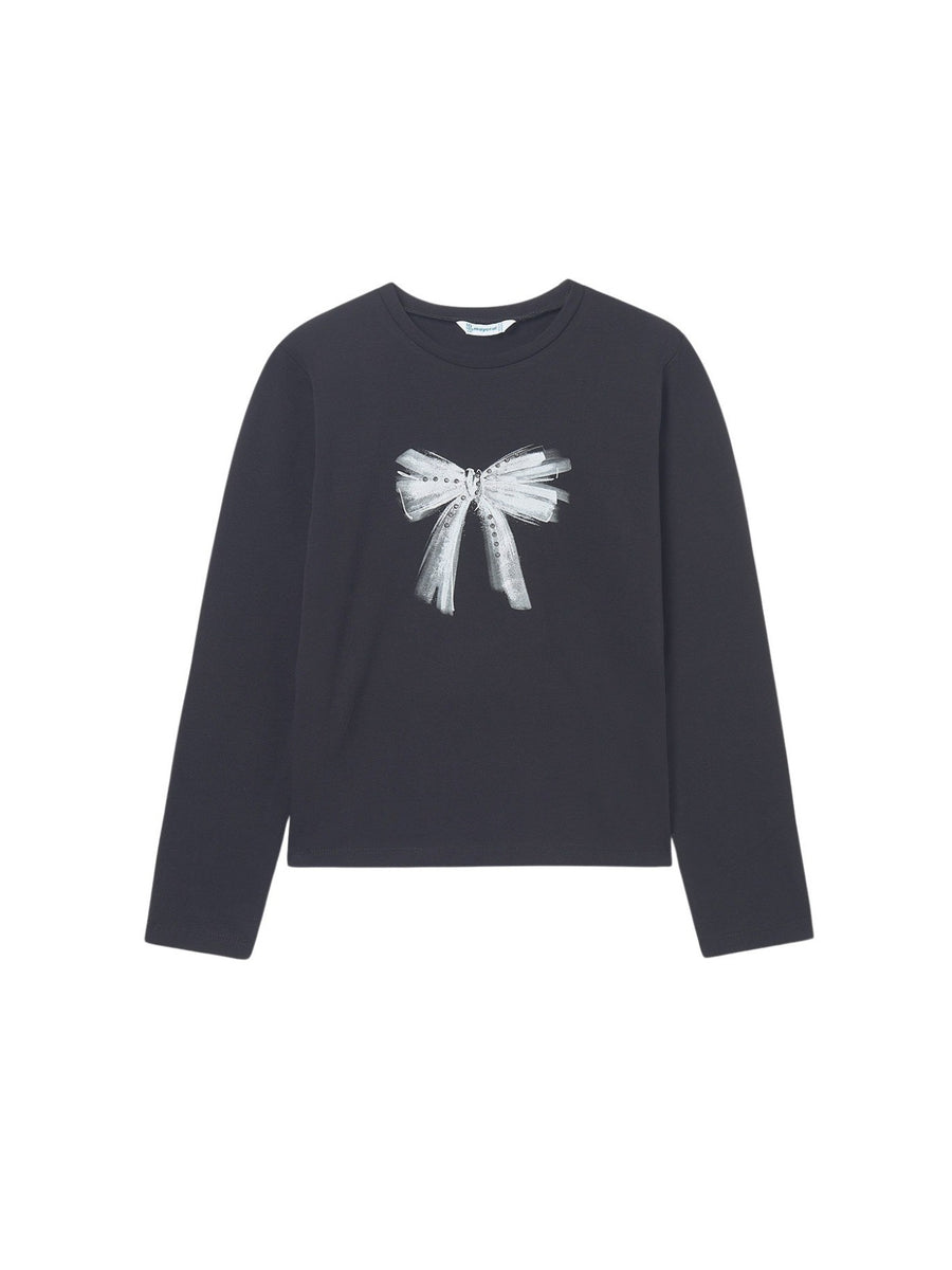 Camiseta básica bebé Preto (Preto)  para Menina - Mayoral