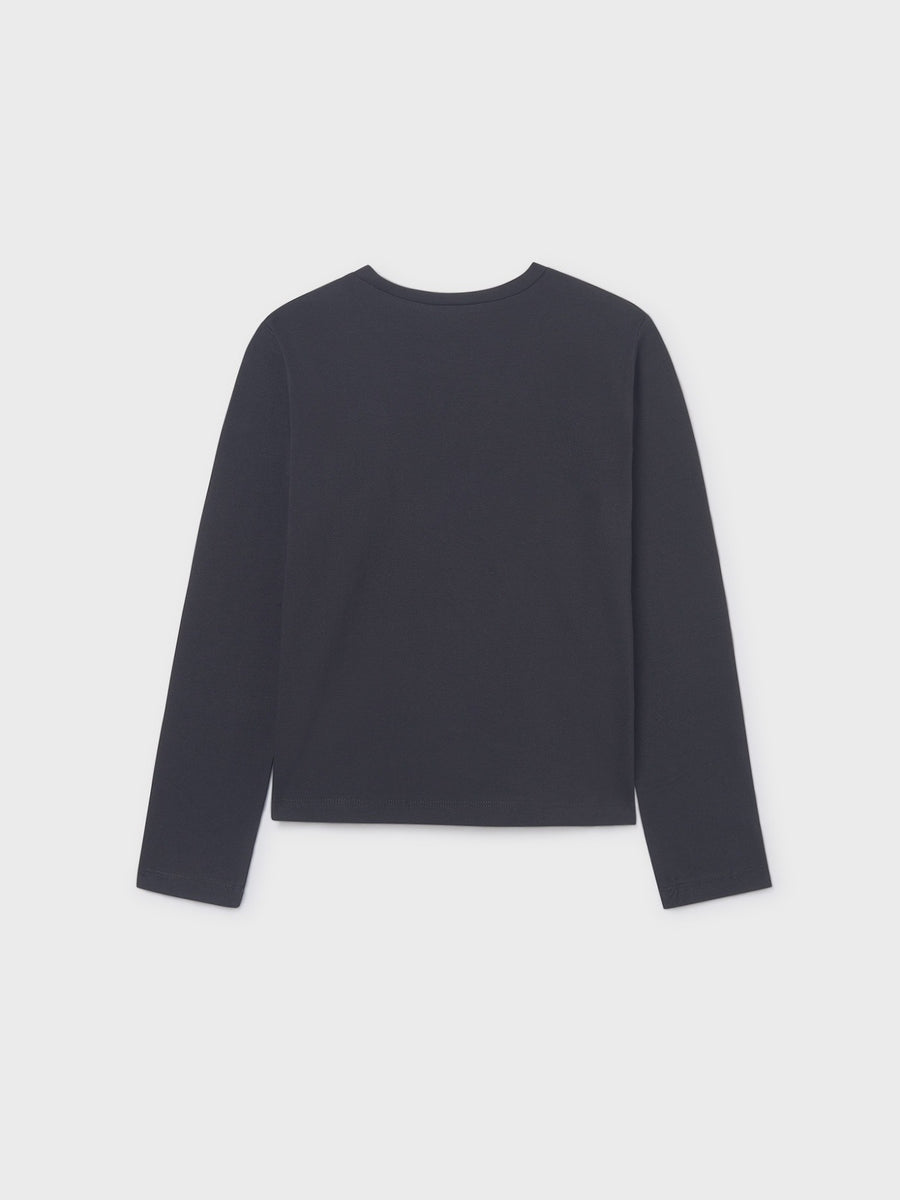 Camiseta básica bebé Preto (Preto)  para Menina - Mayoral