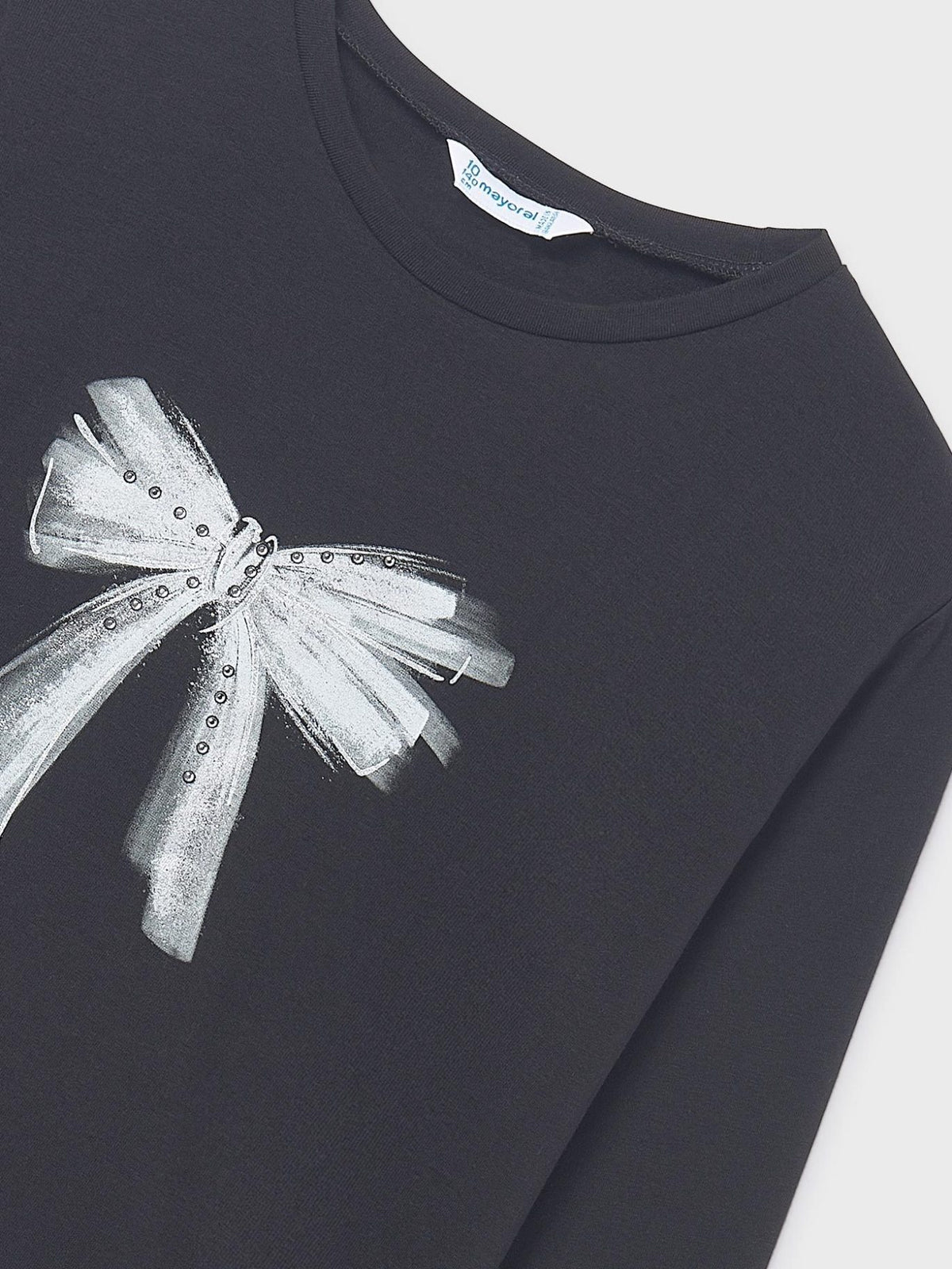 Camiseta básica bebé Preto (Preto)  para Menina - Mayoral