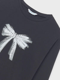 Camiseta básica bebé Preto (Preto)  para Menina - Mayoral