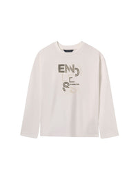 Camiseta básica bebé Nata (Creme / Pérola)  para Menino - Mayoral