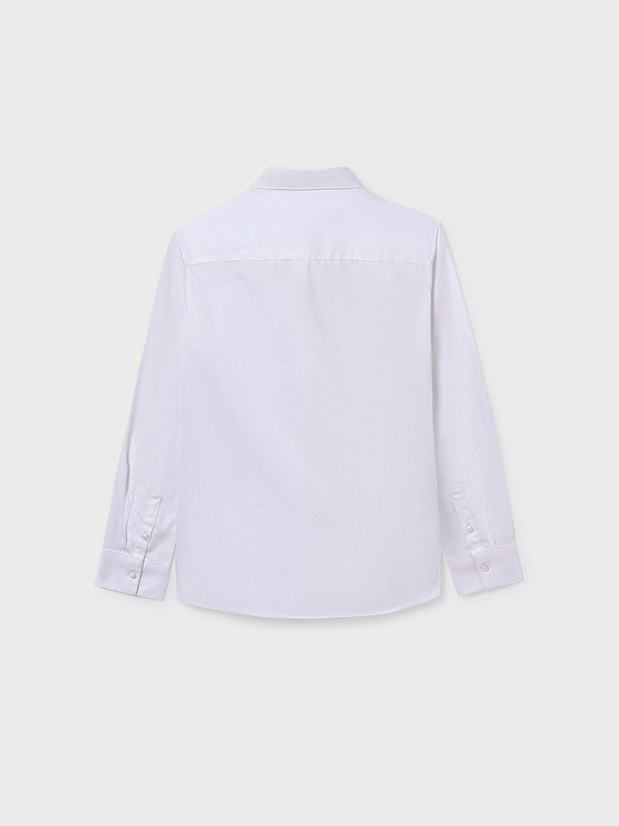 Camisa m/comp.básica Branco (Branco)  para Menino - Mayoral