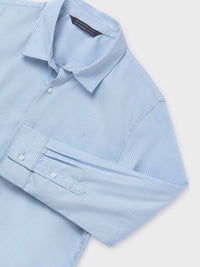 Camisa m/comp.básica Celeste ra (Celeste)  para Menino - Mayoral