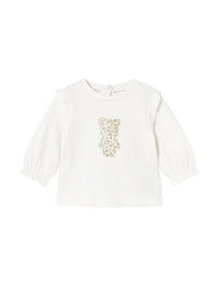 Camisola Crú (Creme / Pérola)  para Bebé Menina - Mayoral
