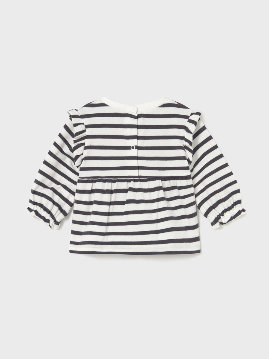 Camisola Crú-antrac (Cinza Escuro)  para Bebé Menina - Mayoral