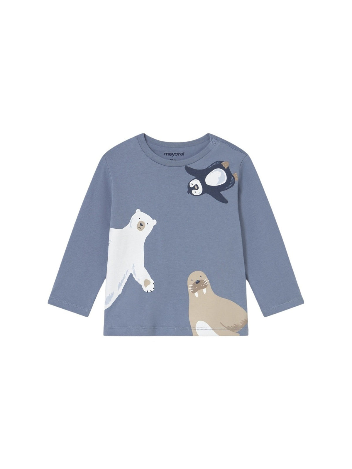 Camisola posicionada Iceberg (Azul Céu)  para Bebé Menino - Mayoral
