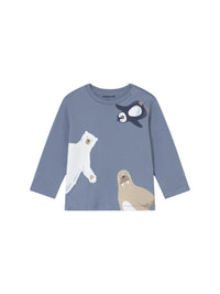 Camisola posicionada Iceberg (Azul Céu)  para Bebé Menino - Mayoral