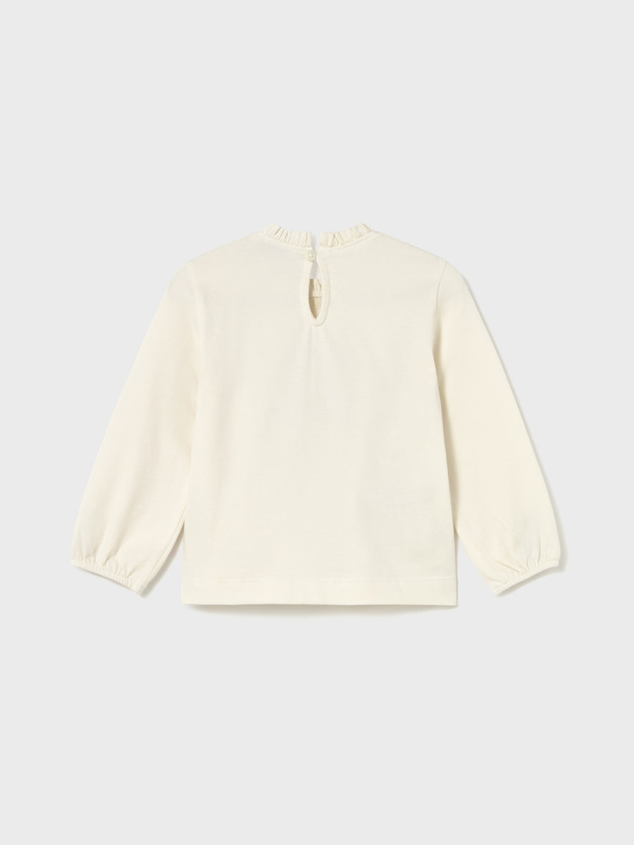 Camiseta m/comp. clássica Mac-quarzo (Rosa Velho)  para Bebé Menina - Mayoral