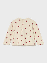 Camiseta estampada Amêndoa (Bege)  para Bebé Menina - Mayoral