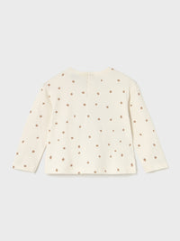 Camiseta estampada Macchiato (Creme / Pérola)  para Bebé Menina - Mayoral