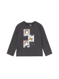 Camisola Chumbo (Cinza Escuro)  para Bebé Menina - Mayoral