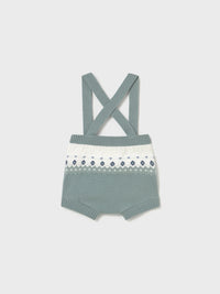 Conj. calção tricot Verde Azul (Verde Mar)  para Bebé Menino - Mayoral
