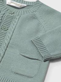 Conj. calção tricot Verde Azul (Verde Mar)  para Bebé Menino - Mayoral