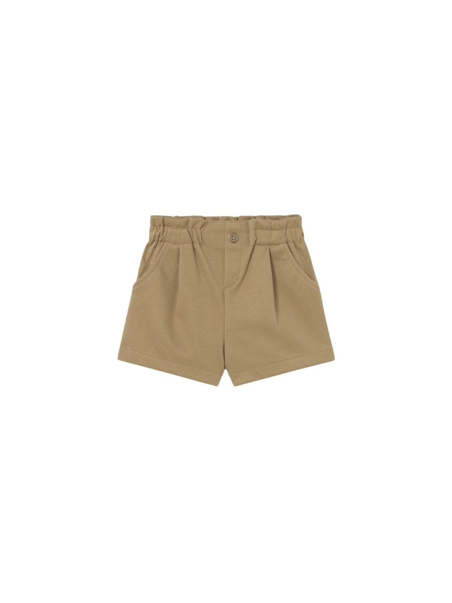 Bermuda sarja Camel (Castanho Claro)  para Bebé Menina - Mayoral